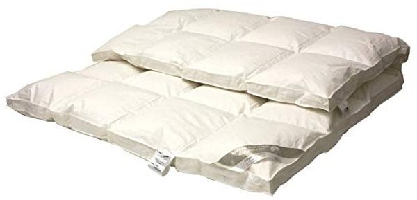 Betten Hofmann White Sibiria 8 cm Daunendecke Daunenbett Winterdecke Außensteg 4x6 155x220 cm