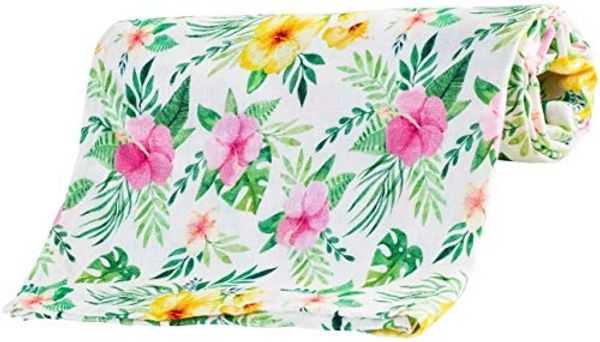 Bocioland BOCIOLAND BOC0301 Bambus-Tuch 75 × 75 cm Blumen