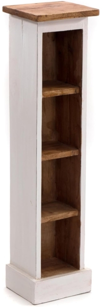 DESIGN DELIGHTS CD-Regal HOLZ CD REGAL "CD TOWER", 76cm(H), Holzregal, CD Rack mit 4 Fächern