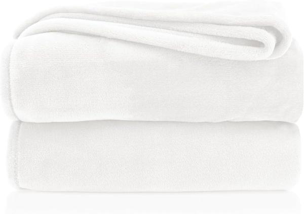 Wohndecke Premium Super Soft Flanell Kuscheldecke Sofadecke, heimtexland, super weich und flauschig, Allergiker geeignet, atmungsaktiv