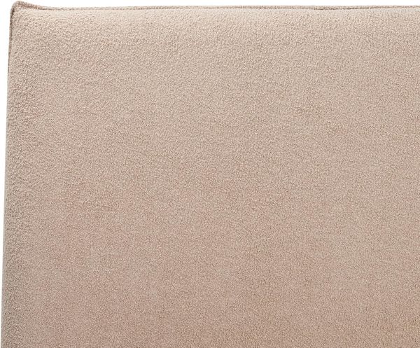 Wasserbett Bouclé LAVAUR 180 x 200 cm Taupe Bild 7