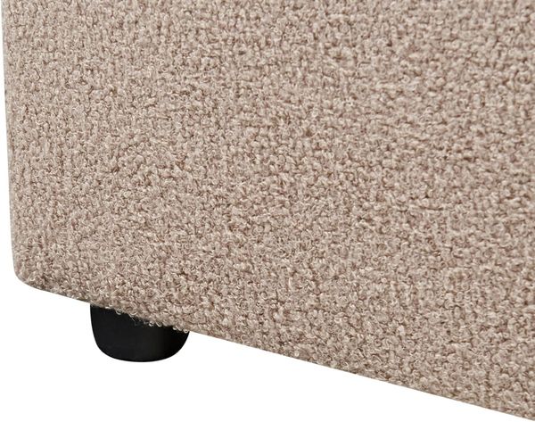 Wasserbett Bouclé LAVAUR 180 x 200 cm Taupe Bild 8