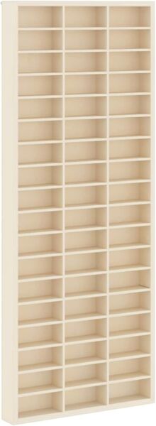 vidaXL Wanddisplay-Case mit Regal Beige 30 x 4,5 x 75 cm Holzwerkstoff 42015611