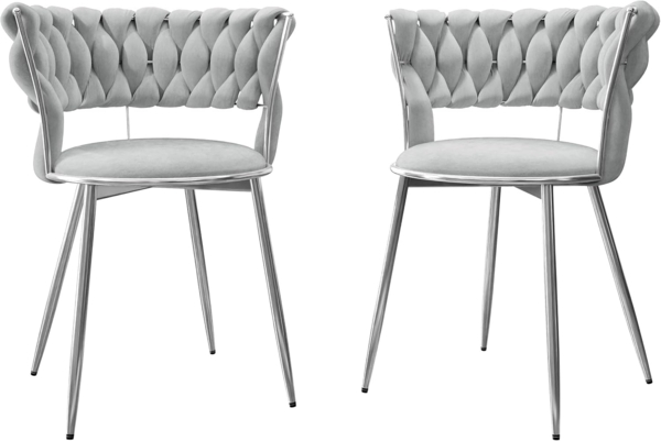 Stühl Muz DC-1141/CM (Farbe: 82-Grau, Chrom)