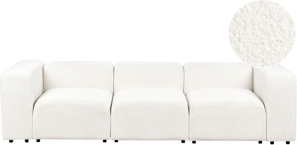 3-Sitzer Sofa Bouclé cremeweiß FALSTERBO