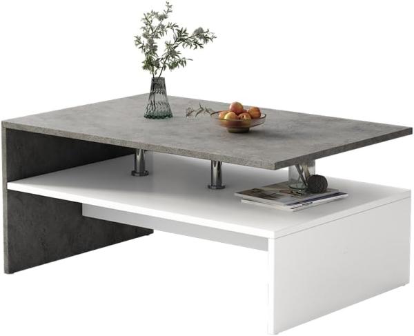Vicco Couchtisch Beton 90 x 60 cm, Mike Bild 7