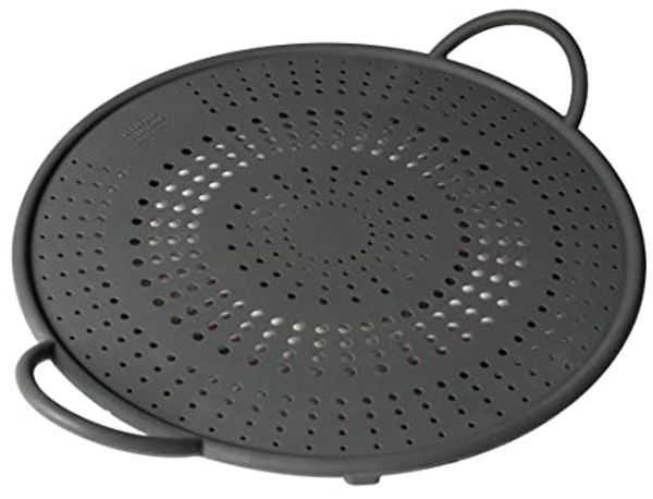 Kuhn Rikon Silikon Spritzschutz grau 26 cm