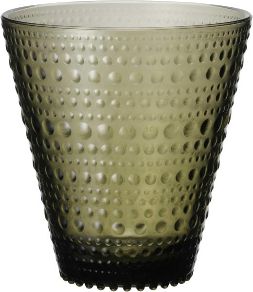 Iittala Glas Kastehelmi Moosgrün 1025716