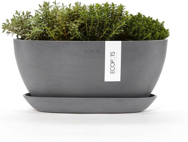ECOPOTS Blumentopf SOFIA Grey, BxTxH: 13x13x13,5 cm Bild 7