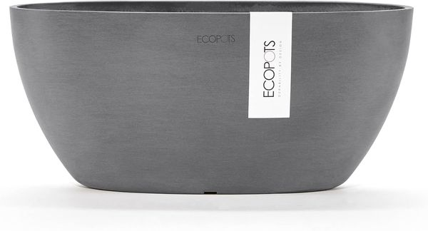 ECOPOTS Blumentopf SOFIA Grey, BxTxH: 13x13x13,5 cm