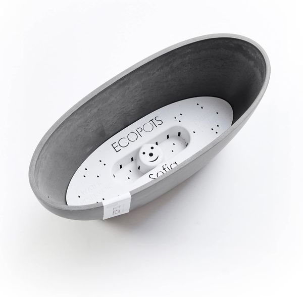 ECOPOTS Blumentopf SOFIA Grey, BxTxH: 13x13x13,5 cm Bild 9