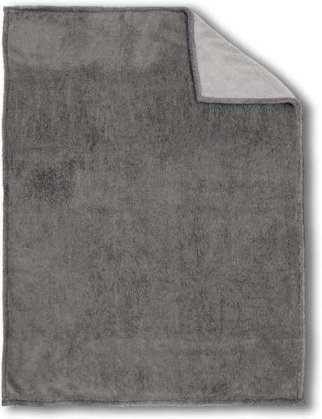 biberna Sherpa Wohndecke SHERPA, titanium, 150x200 cm