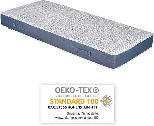 Malie 7-Zonen Tonnen-Taschenfederkernmatratze 'Oasi Premio' H3, 180x200 cm Bild 6