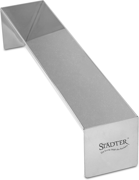 Städter 622104 Pastetenform Dreieckform, 30 x 6 x 6 cm