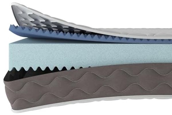 Talamo Italia - Altare-Einzelmatratze, Memory Foam-Matratze, ergonomische Matratze, milbenhemmende und hypoallergene Matratze, 100% Made in Italy, 80 x 190 x 21 cm Bild 6