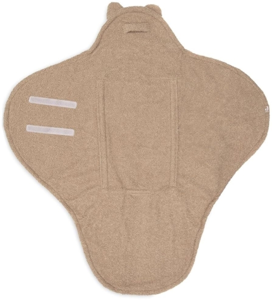 Jollein Bear Einschlagdecke - Biskuit Braun Bild 5