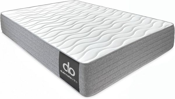 Duérmete Online - Matratze 135x200 cm, viskoelastisch, Frida mit Winter-/Sommerseite, ergonomisch, optimaler Komfort und Härte, hygienisch und atmungsaktiv, Dicke 30 cm