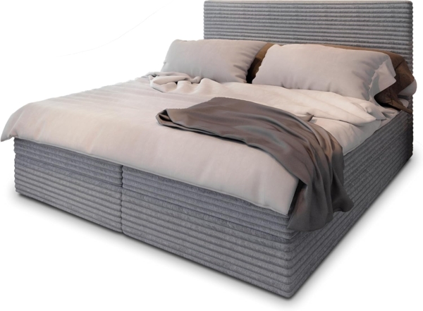 Masseno Boxbett PISA 160x200 cm mit Bonell Matratze und Topper