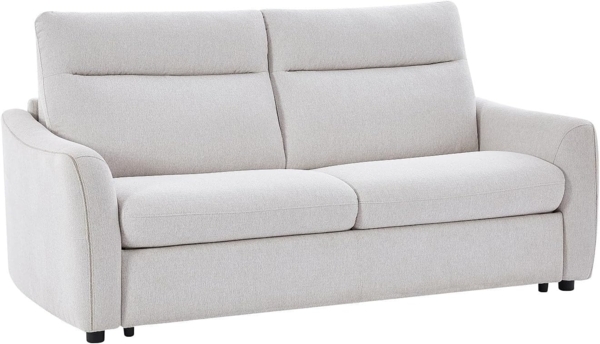 Vente-unique - Schlafsofa Express 3-Sitzer - Stoff Beige - SOVANIA