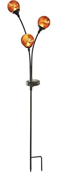 LED-Solarstab "Trieste", schwarz