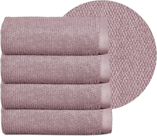 Beautex Handtuch Set Handtuch Set, Made in Europe, Frottier (Multischlaufen-Optik, Frottier Premium Set aus 100% Baumwolle 550g/m)