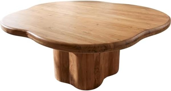 Esstisch Orbion 180x175 Akazie Natur Holzgestell