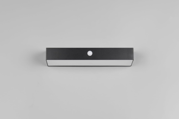 Solar Wandleuchte SILVES auch per USB aufladbar mit Bewegungsmelder, Breite 30cm Bild 14