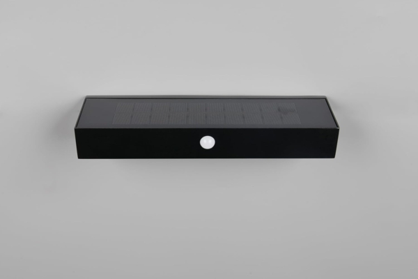 Solar Wandleuchte SILVES auch per USB aufladbar mit Bewegungsmelder, Breite 30cm Bild 9