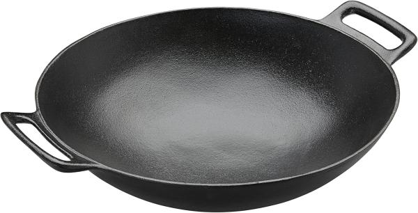 RÖSLE Wok VARIO, 25409, Gusseisen (1-tlg), für Herd und Grill