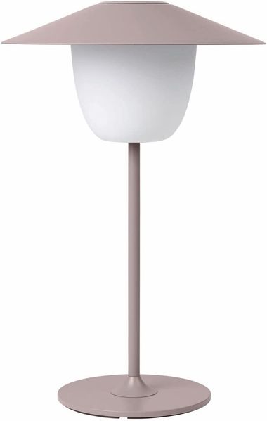 Blomus Mobile LED-Leuchte ANI Lamp, Lampe, Aluminium matt pulverbeschichtet, Bark, 66066