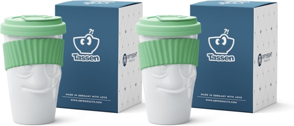 FiftyEight Products To Go Becher Lecker Mint