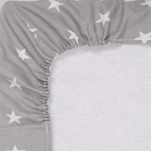 Amilian Spannbettlaken Spannbetttuch für Babybett Kinderbett Baby 100% Baumwolle 140x70 cm, Gummizug: an den Ecken, in vielen Mustern erhältlich Bild 4
