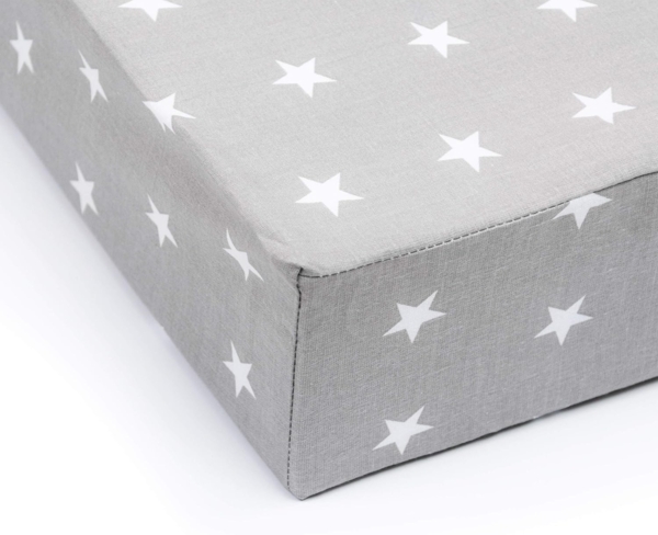 Amilian Spannbettlaken Spannbetttuch für Babybett Kinderbett Baby 100% Baumwolle 140x70 cm, Gummizug: an den Ecken, in vielen Mustern erhältlich Bild 3