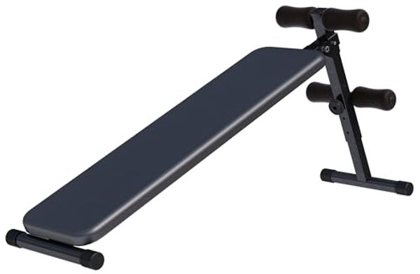 GORILLA SPORTS Sit-Up Bank Klappbar, Beinfixierung, aus Stahl - Bauchtrainer, Rückentrainer, (1-tlg)
