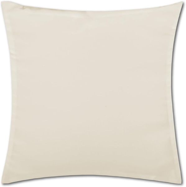 Kissenhülle Dekokissen Kissenbezug Microfaser - viele Größen und Farben Beige 30 x 30 cm
