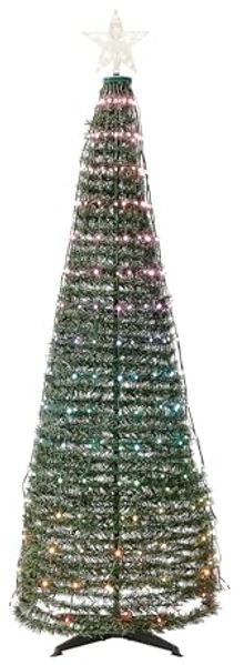 Beleuchteter Weihnachtsbaum mit App SAARLOQ 160 cm Grün