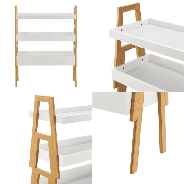 Standregal Hitra 3-tlg. Bambus [en. casa] Bild 8