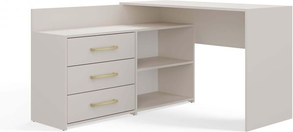TOPESHOP Schreibtisch geräumiger Schreibtisch kompakt, Tiefe: 50 cm Breite: 120 cm Höhe: 76 cm