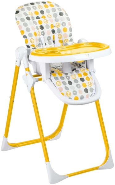 Baby Vivo Design Kinderhochstuhl aus Kunststoff - Tippy in Orange