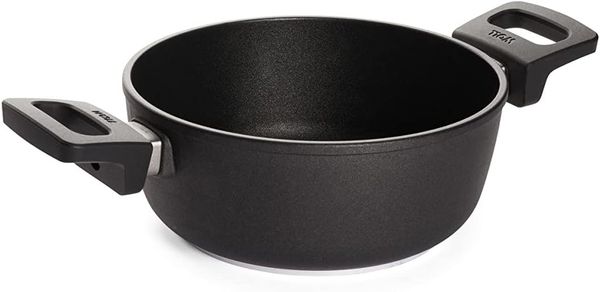 Woll Nowo Guss-Kasserolle 20 cm Ø 8 cm hoch 2 L mit 2 Seitengriffen