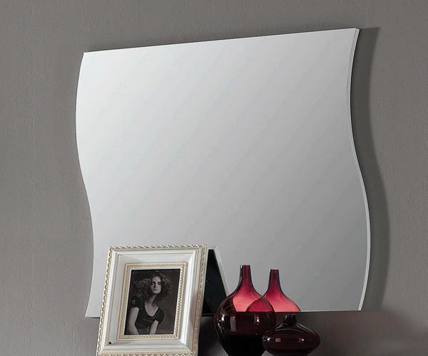 Dmora - Spiegel Ettore, Badezimmerspiegel, 100 % Made in Italy, 110 x 2 x 60 cm,