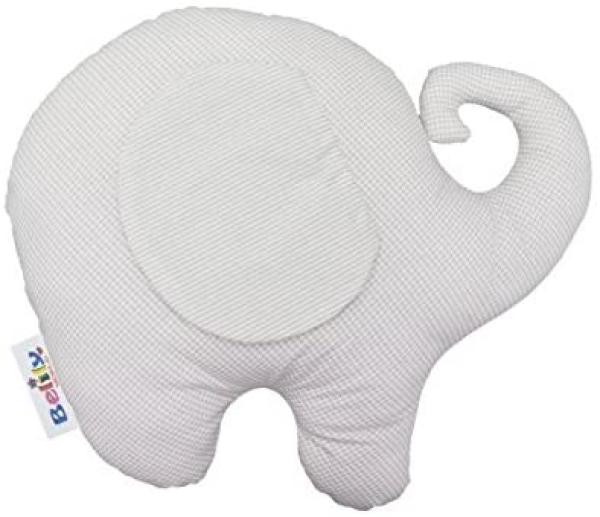 Belily 'Elefant' Kuschelkissen (Teddy Teds Zimmer) weiß/creme