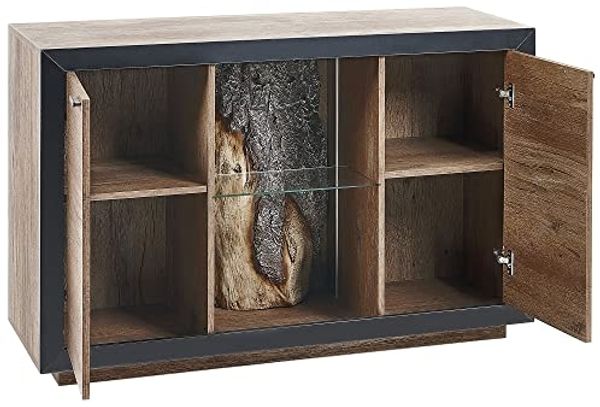 Sideboard MARANA 75 cm Heller Holzfarbton Bild 5