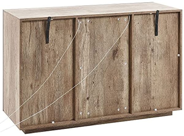 Sideboard MARANA 75 cm Heller Holzfarbton Bild 7