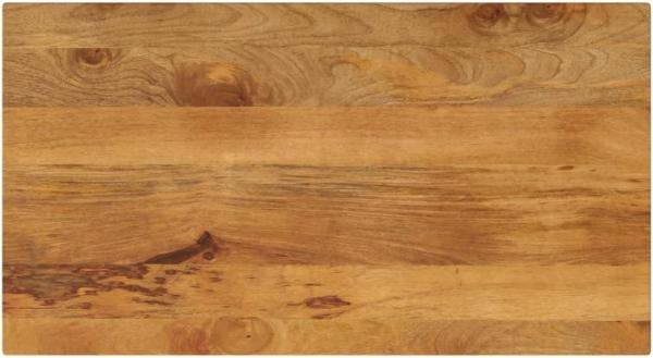 vidaXL Tischplatte 100x50x2,5 cm Rechteckig Massivholz Mango 371591
