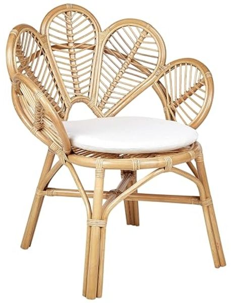 Pfauenstühle 2er Set FLORENTINE II Rattan Natürlich