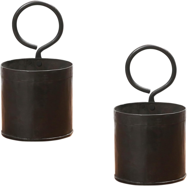 Marrakesch Orient & Mediterran Interior Blumentopf 2er Set Vintage Gartendeko Blumentopf Pflanzkübel Solia