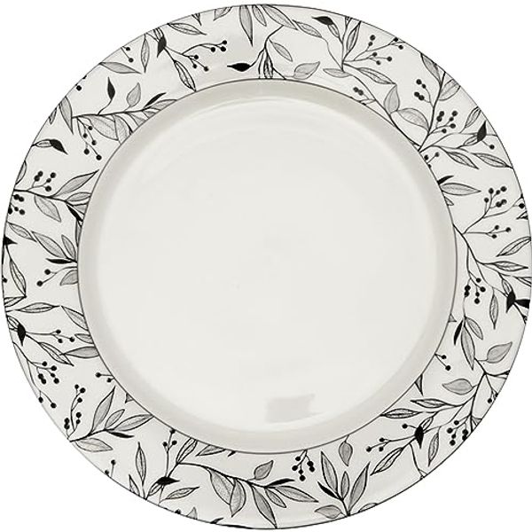 Greengate Drew Speiseteller weiss 25,6cm