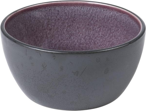 Bitz Bowl matt black / shiny lilac 10 cm