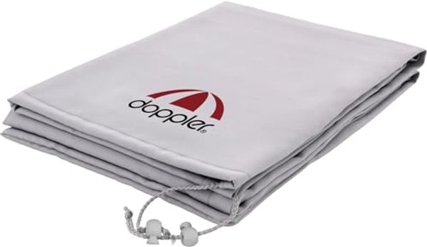 Doppler Active Schutzhülle für Pendelschirme, grau, bis 370 und 350x260 cm,mit RV und Stab